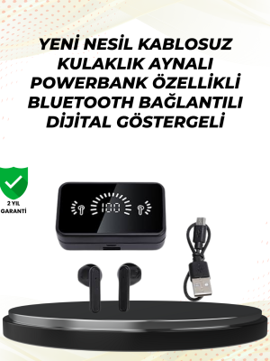 Bluetooth 5.1 Destekli  bluetooth kulaklık – ANC ve Stereo Sesli