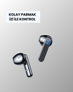 Bluetooth 5.4 Kablosuz Kulaklık – Gürültü Engelleme ve Dokunmatik Kontrol - Görsel 4