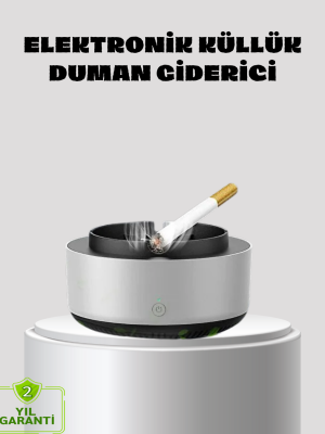 Küllük ve Hava Temizleyici 2’si 1 Arada – Sigara Kokusu Giderici, Araba ve Ofis İçin