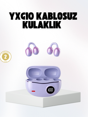 Bluetooth YXG10 Kulak Arkası Tasarım Cilt Dostu Silikon Hafif Yapı