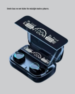 Kablosuz Bluetooth Kulaklık 5.1 Uzun Pil Ömrü Gürültü Engelleme - Görsel 3