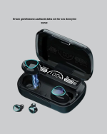 Kablosuz Bluetooth Kulaklık 5.1 Uzun Pil Ömrü Gürültü Engelleme - Görsel 4