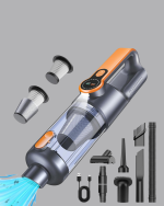 Taşınabilir Şarjlı El Süpürgesi Çok Yönlü Temizlik 5 Başlıklı Numaratör Hediyeli - Görsel 5