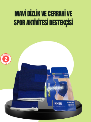 Spor İçin Diz Destek Bandı Anti Kayma Yapısı