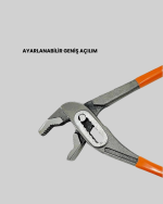 Dayanıklı Çelik Papağan Pense Ergonomik Yalıtımlı Sap - Görsel 5