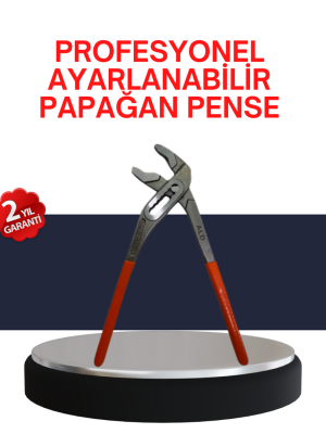 Dayanıklı Çelik Papağan Pense Ergonomik Yalıtımlı Sap