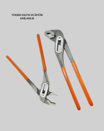 Ayarlanabilir Papağan Pense Çelik Gövde Profesyonel Kurbağacık - Görsel 4