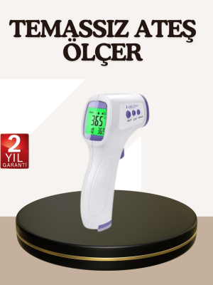 Kızılötesi Alından Temassız Ateş Ölçer Akıllı Sesli Uyarı