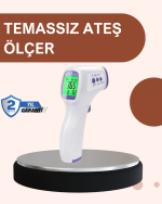 Temassız Dijital Ateş Ölçer Büyük Ekranlı Hızlı Okuma