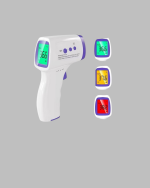 Kızılötesi Temassız Ateş Ölçer LCD Ekranlı Hassas Termometre - Görsel 4