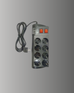 Güçlü Termal Korumalı 8 Priz + 3 USB Çoklu Uzatma Kablosu 2m - Görsel 4