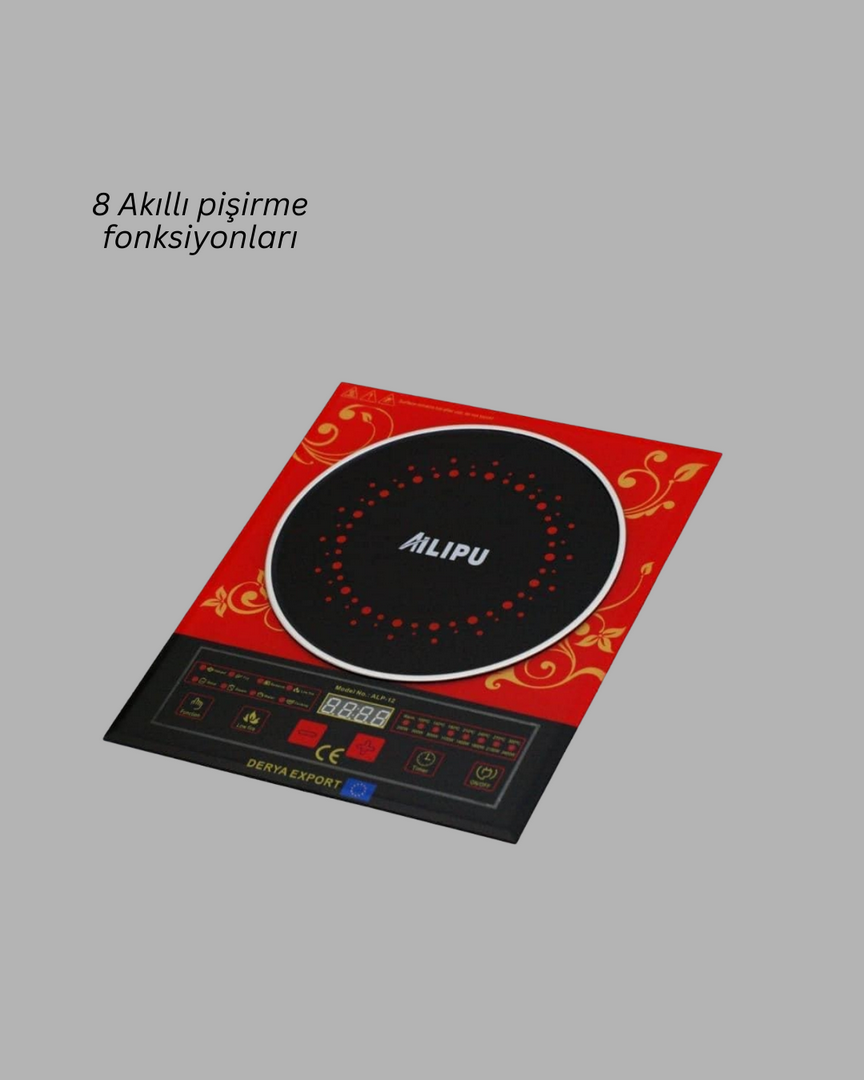 1243779_10-4.png 8 Programlı LED Ekranlı İndüksiyon Ocak 80–270°C Sıcaklık Ayarı - Görsel 5