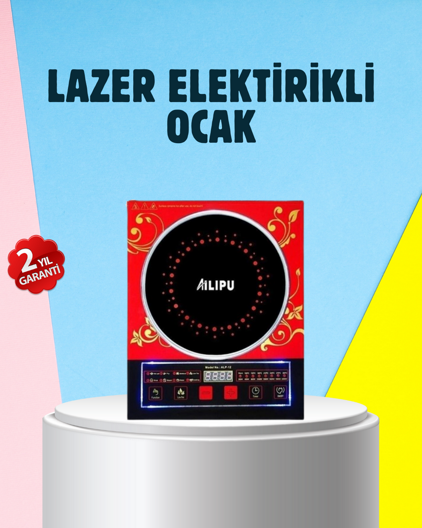 1243780_3-4.png 2400 Watt Akıllı İndüksiyon Ocak Dokunmatik Kontrol Isı Ayarlı - Görsel 1