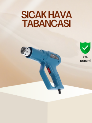 Endüstriyel 2000W Isı Tabancası Plastik Boru Lehim Boya Çıkarma