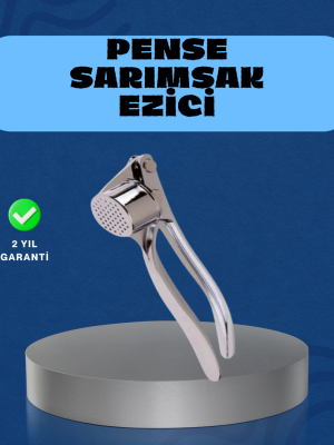 Mutfak Sarımsak Ezici Kaymaz Saplı Güçlü Mekanizma