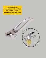 Metal Sarımsak Ezici Ergonomik Tutma ve Güçlü Presleme - Görsel 2