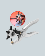 Profesyonel Deri Delme Pensesi Döner Başlıklı Kemer Delici 6 Fonksiyonlu - Görsel 5