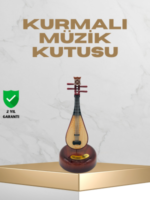 Ud Sembolü Müzik Kutusu Estetik Tasarım Melodi Destekli