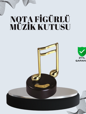 Nota Figürü Müzik Kutusu Melodious Model