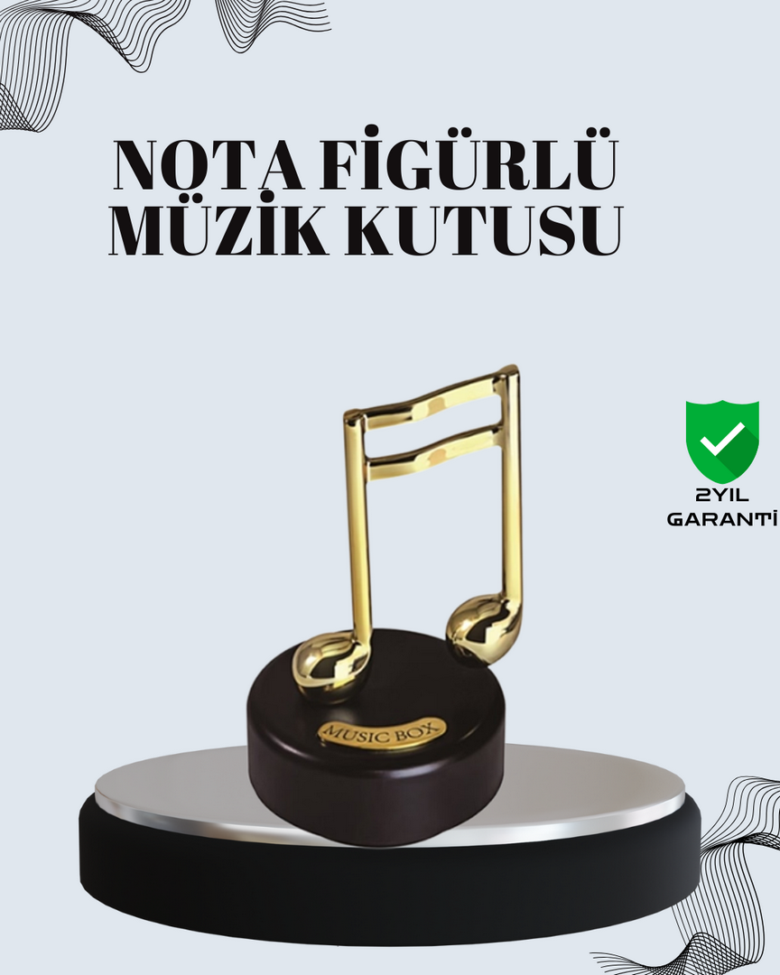 1244083_3-22.png Nota Figürü Müzik Kutusu Melodious Model - Görsel 1