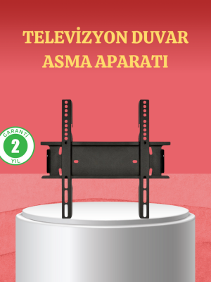 32-42 İnç TV Askı Aparatı Kolay Kurulum Düz ve Kompakt Tasarım