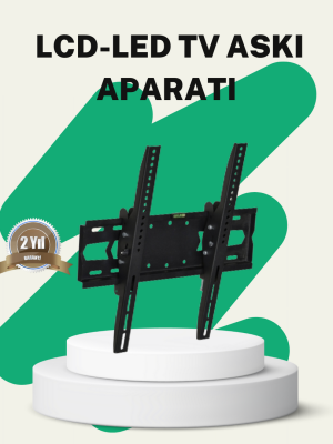 32 İnç TV Duvar Askı Braketi Stabil Güvenli Montaj Çelik Gövde