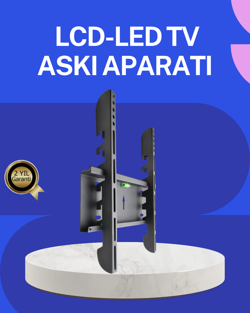 1244109_2-18.png 32” LED TV Askı Aparatı Güçlü Taşıma Kapasitesi 2 Yıl Garantili - Görsel 1