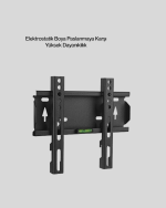 32 İnç LED TV Duvar Askı Aparatı Dayanıklı Metal Kolay Montaj - Görsel 4