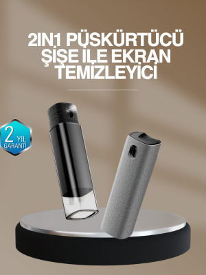 Ekran Temizleyici Sis ve Mikrofiber Bez Anti Statik Yağ Çözücü Set