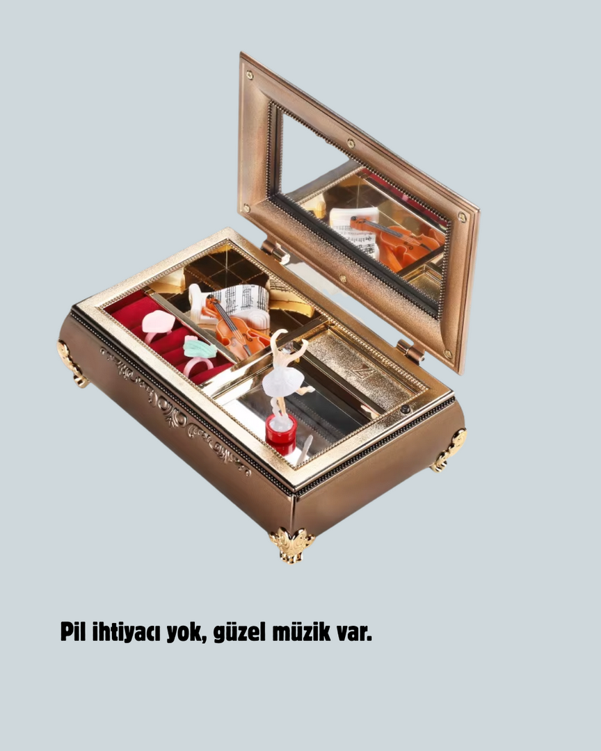 1244262_8-25.png Balerinli Müzikli Takı Kutusu Piyano Tasarım Kız Çocuk Hediyelik - Görsel 3