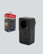 Tip Akım Koruma Prizi 10A 2500W USB Type C Destekli - Görsel 3