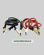 1200A Güçlü Akü Takviye Kablosu 2m Büyük Maşalı Acil Yardım - Görsel 3