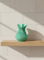 KALPLİ VAZO TURKUAZ