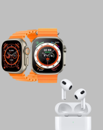 Watch 9 Max Akıllı Saat Kulaklık Seti Sağlık Takipli 45 mm Geniş Ekran - Görsel 2