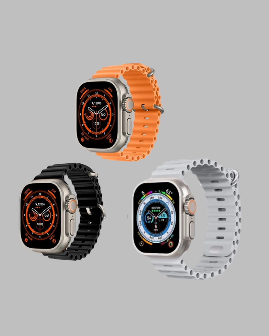 1246989_10-74.png Watch 9 Max Akıllı Saat ve Kablosuz Kulaklık Seti 2 Kordonlu Sesli Görüşme Özellikli - Görsel 5