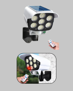 Uzaktan Kumandalı Güneş Enerjili LED Güvenlik Lambası Kamera Tipi Hareket Sensörlü - Görsel 5