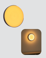 LED Hareket Sensörlü Gece Lambası Kablosuz Duvar Tipi - Görsel 5