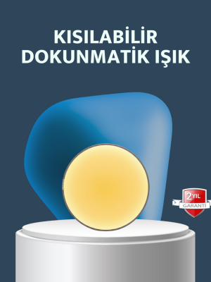 Hareket Sensörlü USB Şarjlı LED Gece Lambası Enerji Tasarruflu