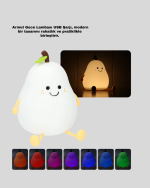 Dekoratif Armut LED Lamba Renk Ayarlı Şarj Edilebilir - Görsel 4