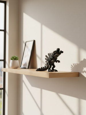 Hareketli Dinazor Figürü Dekoratif Oyuncak – Siyah Tasarım