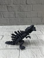 Hareketli Dinazor Figürü Dekoratif Oyuncak – Siyah Tasarım - Görsel 5