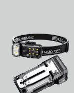 3 Fonksiyonlu LED Far El Feneri Çalışma Lambası Uzun Pil Ömürlü - Görsel 5