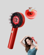 Saç Büyüme Destekleyici Elektrikli Masaj Tarak LED ve Titreşimli - Görsel 4