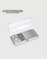 Hassas Tartım İçin Dijital Cep Terazisi Sayma Modlu - Görsel 3