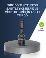 Canlı Yayın ve Video Çekimleri İçin Otomatik Yüz Takipli Masaüstü Gimbal