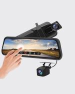 1080P Çift Kameralı Dokunmatik Dikiz Aynası G Sensörlü - Görsel 2