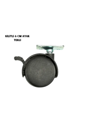 KİLİTLİ 6CM AYAK TEKLİ