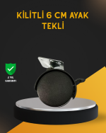 Mobilya İçin Kilitli 6 cm Ayak Tekli Satış