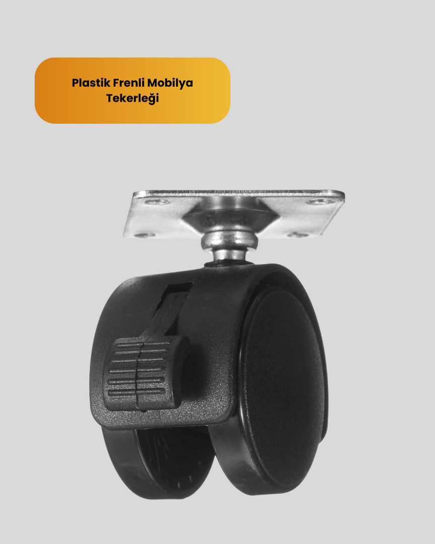 1247646_8-96.png Mobilya İçin Kilitli 6 cm Ayak Tekli Satış - Görsel 3