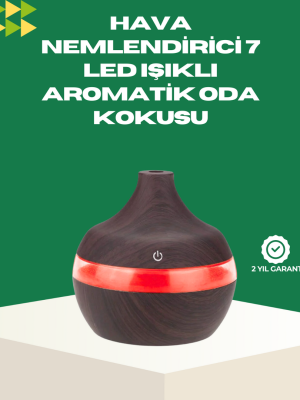 Prizden Çalışan Sessiz Ultrasonik Hava Nemlendirici Difüzör